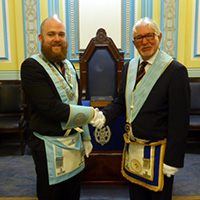 The recent installation of our new WM with his offices for the year 2016