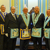 The recent installation of our new WM with his offices for the year 2016