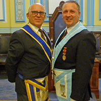 The recent installation of our new WM with his offices for the year 2016